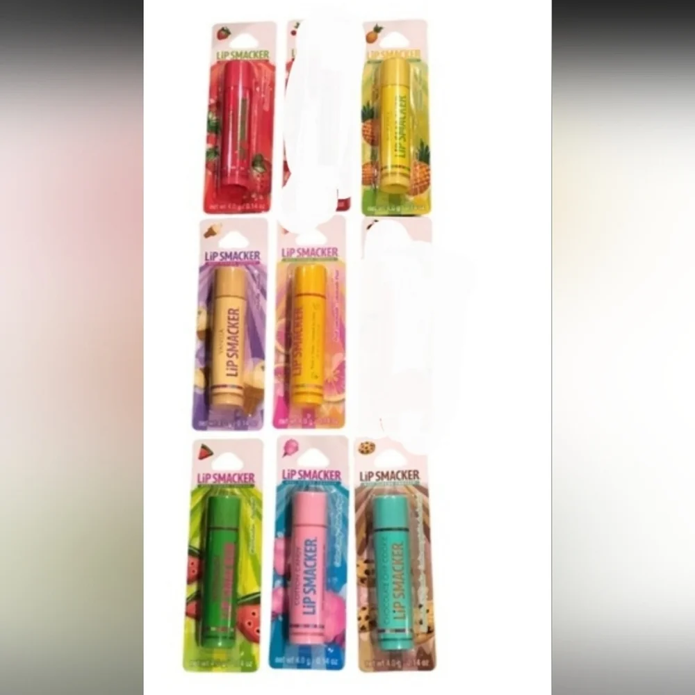 2pc best flavor forever‎ lip smacker lip balms in 9 flavors new FREE